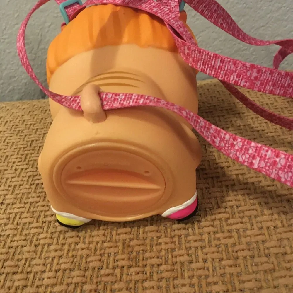 MGA LOL Surprise  Piggy Bank  Bag‎ Purse Neon Kitty Cat Biggie Pet Backpack